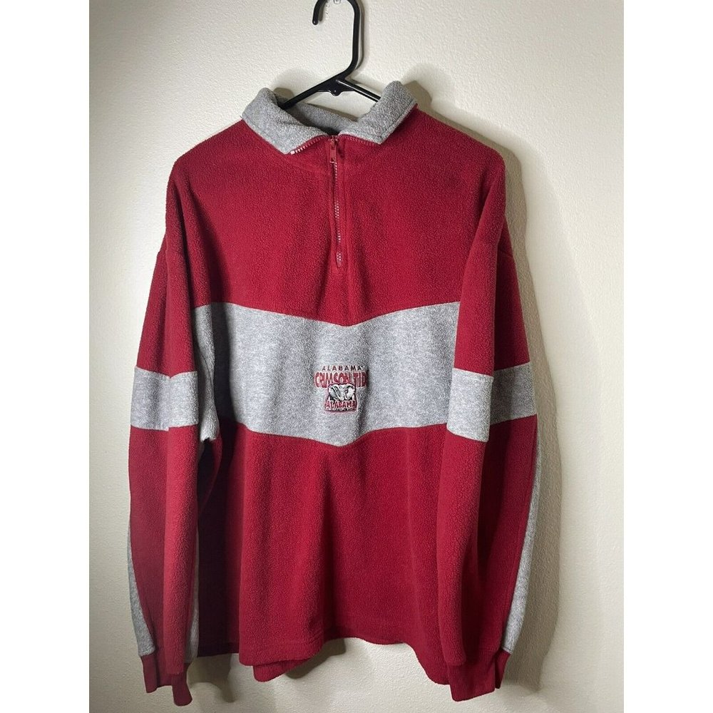 Iron Athletics Alabama Crimson Tide Center Logo Elephant two tone color Size Xl